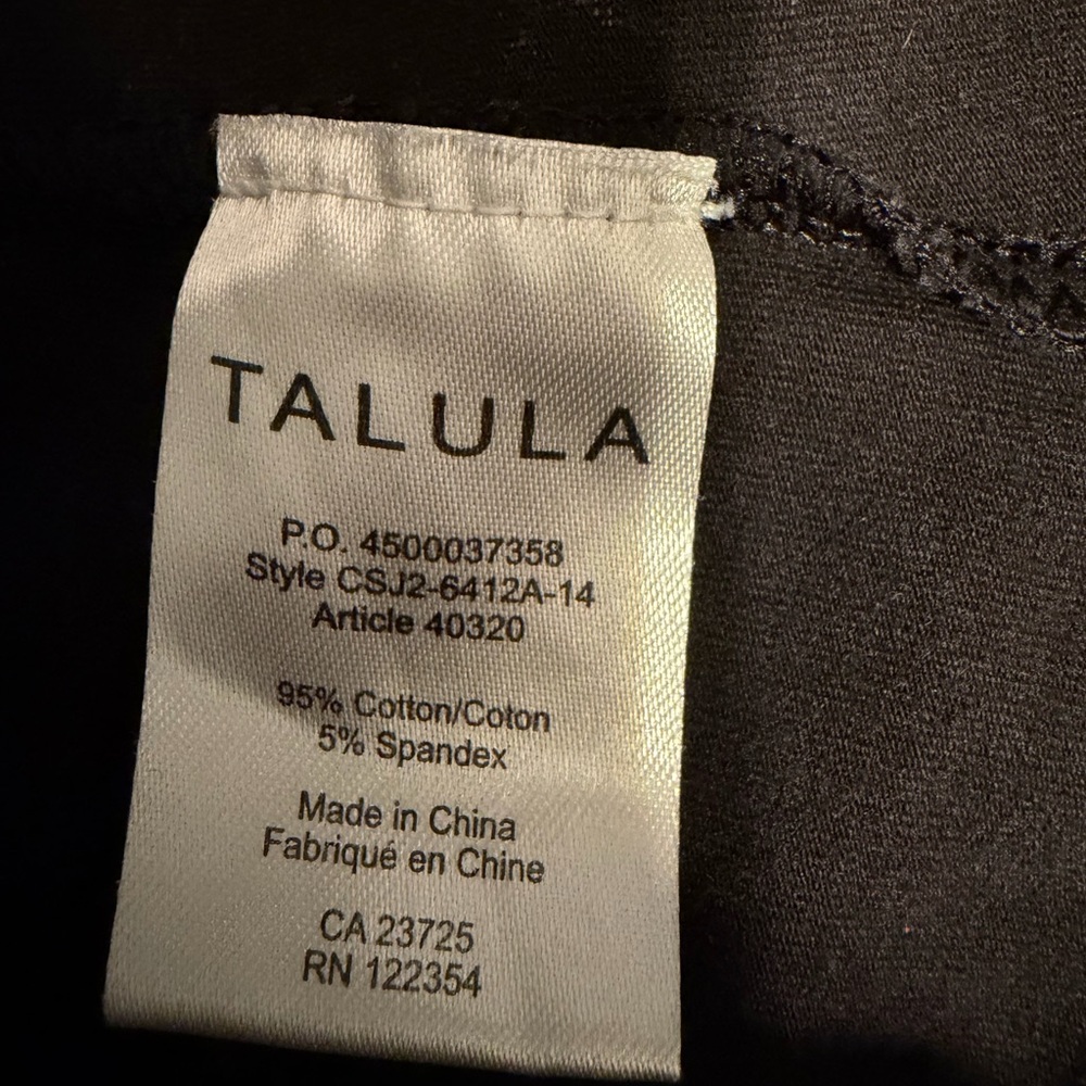 Talula Charcoal Acid Wash leggings Size M - Picture 5 of 8